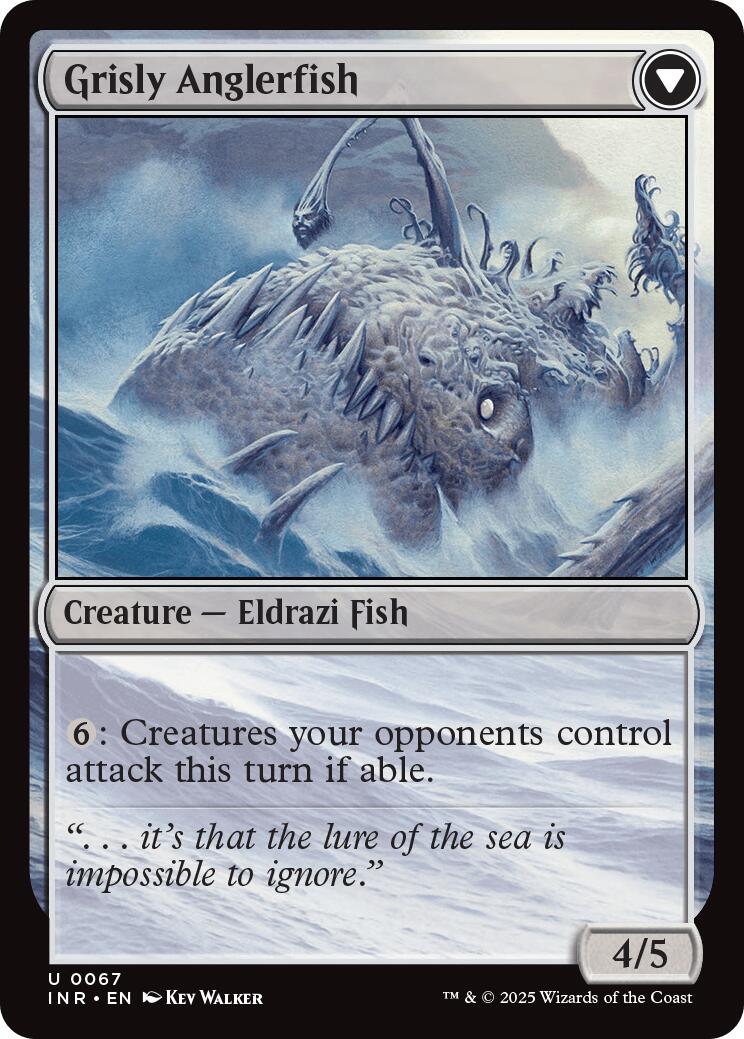 Grizzled Angler // Grisly Anglerfish [Innistrad Remastered] | Fandemonia Ltd