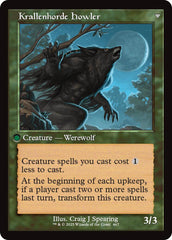 Duskwatch Recruiter // Krallenhorde Howler (Retro Frame) [Innistrad Remastered] | Fandemonia Ltd