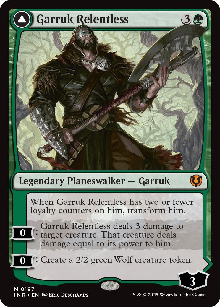 Garruk Relentless // Garruk, the Veil-Cursed [Innistrad Remastered] | Fandemonia Ltd