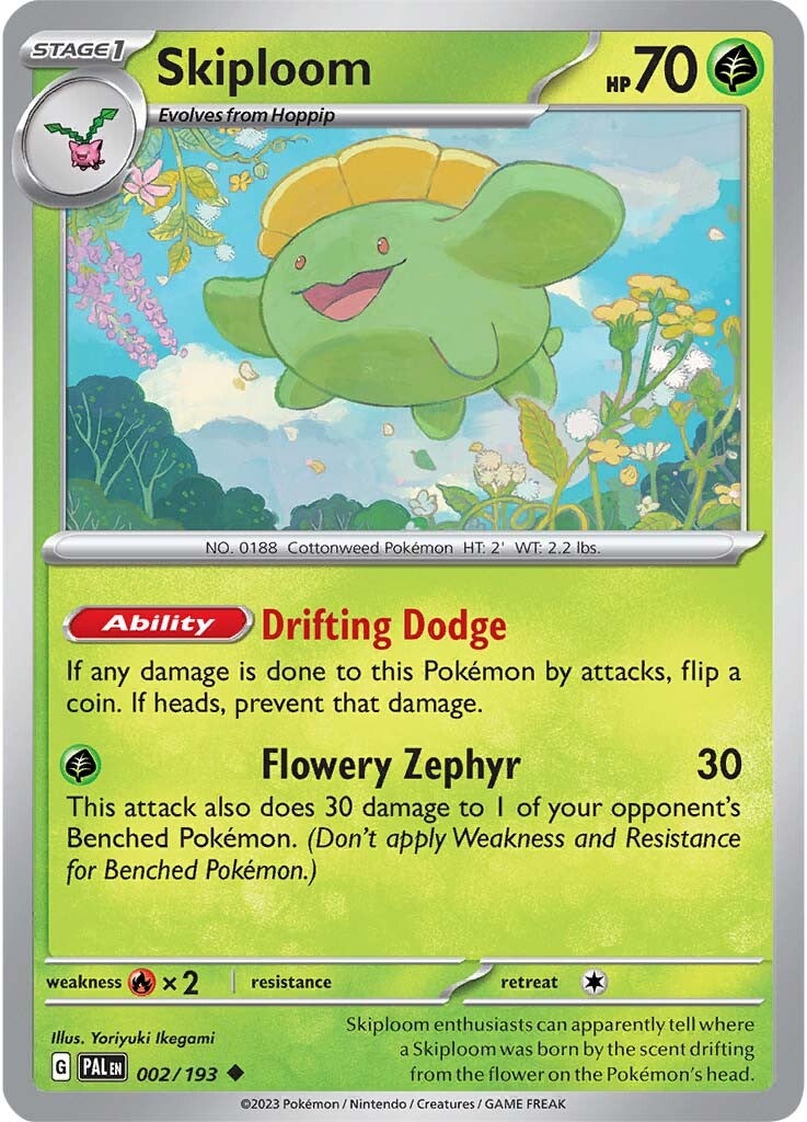 Skiploom (002/193) [Scarlet & Violet: Paldea Evolved] | Fandemonia Ltd