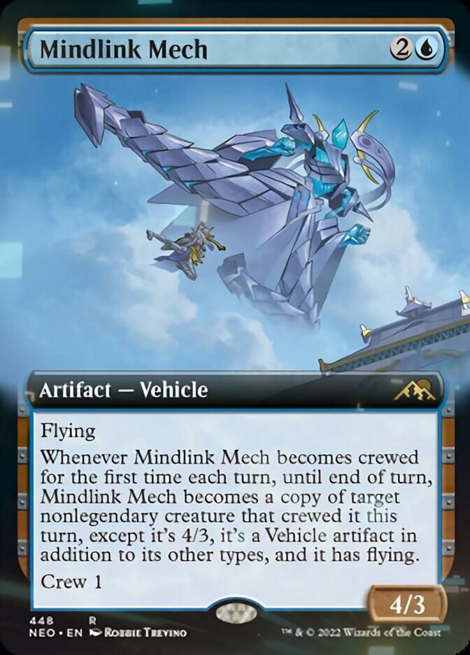 Mindlink Mech (Extended Art) [Kamigawa: Neon Dynasty] | Fandemonia Ltd