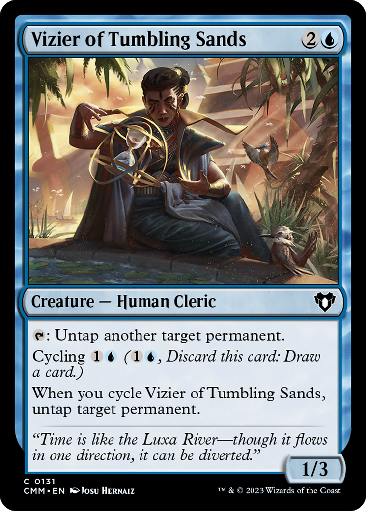 Vizier of Tumbling Sands [Commander Masters] | Fandemonia Ltd