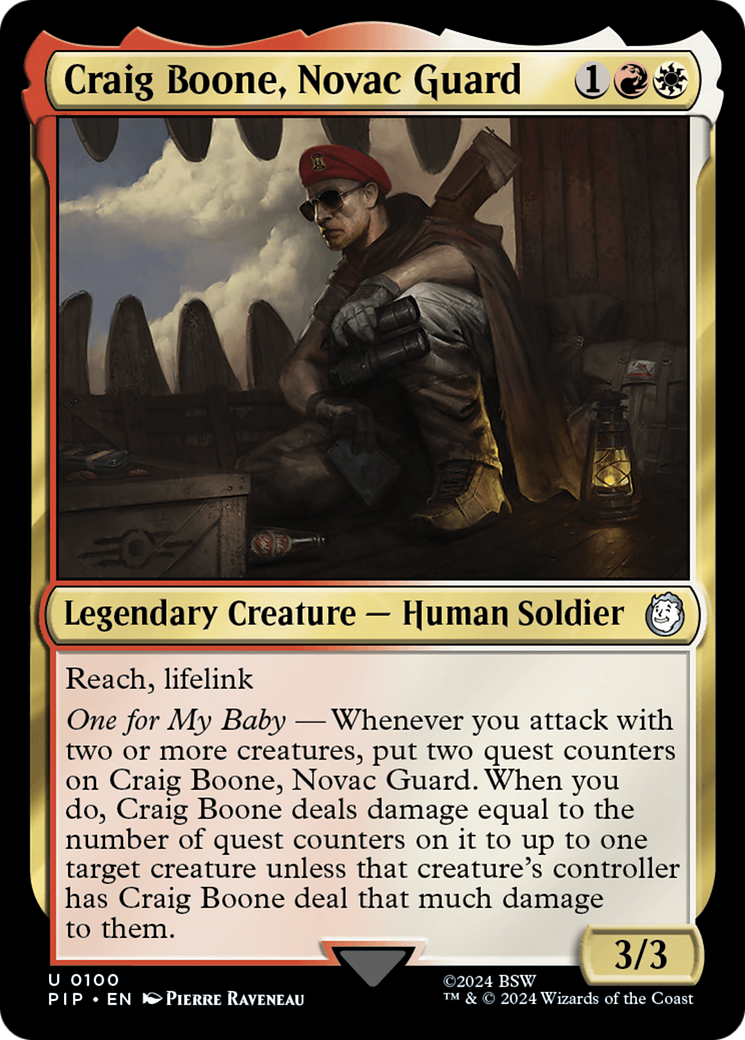 Craig Boone, Novac Guard [Fallout] | Fandemonia Ltd