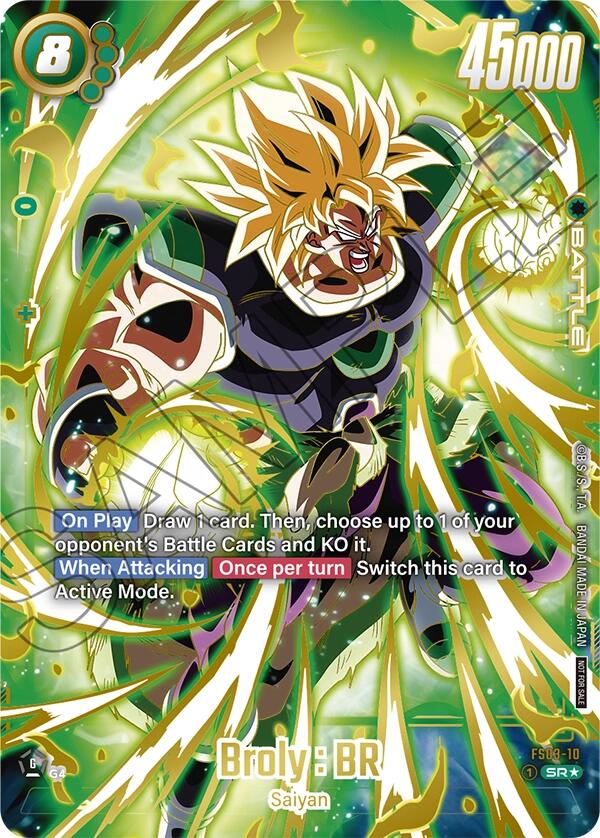 Broly : BR (FS03-10) [Tournament and Championship Promos] | Fandemonia Ltd