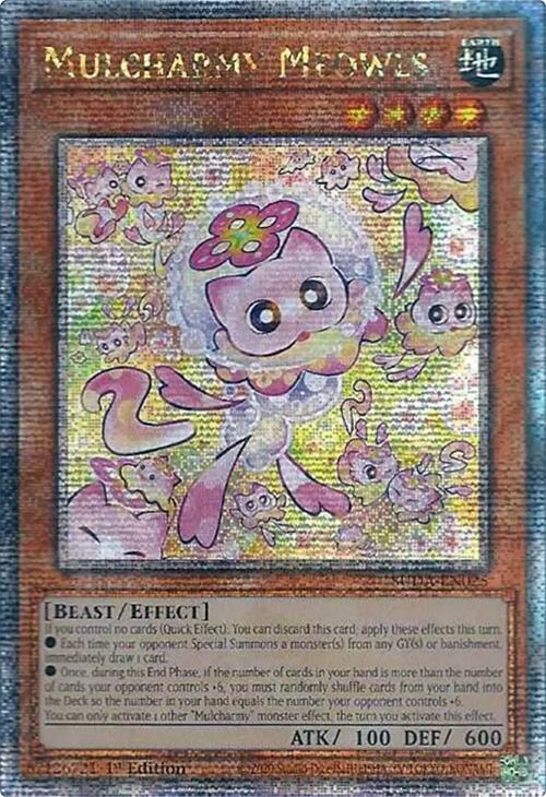 Mulcharmy Meowls (Quarter Century Secret Rare) [SUDA-EN025] Quarter Century Secret Rare | Fandemonia Ltd