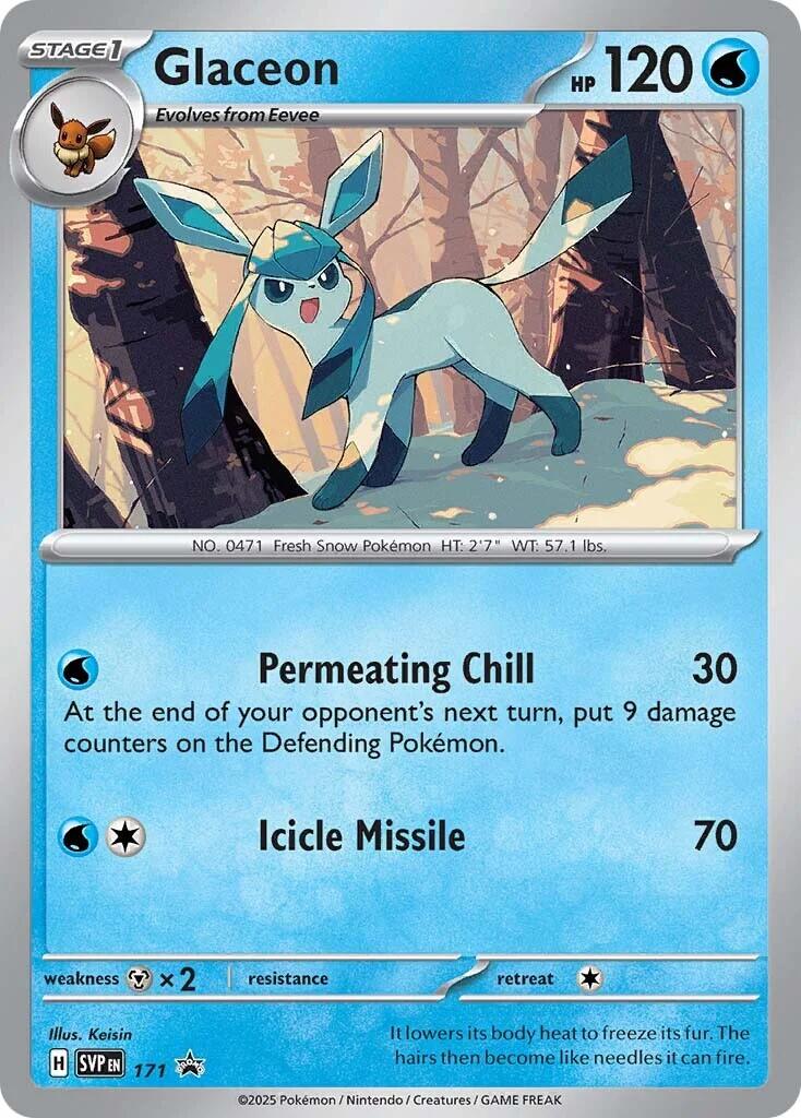 Glaceon (SVP171) [Scarlet & Violet: Black Star Promos] | Fandemonia Ltd