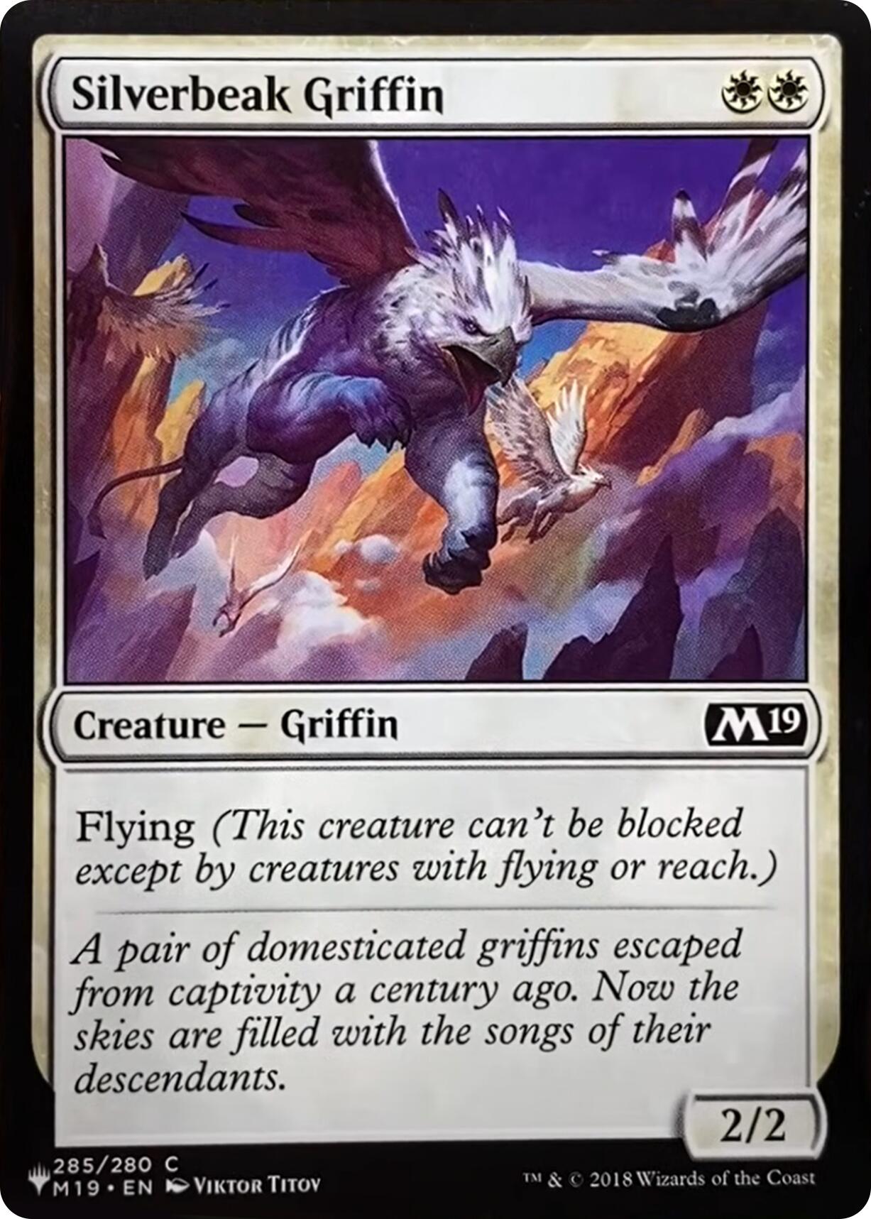 Silverbeak Griffin [The List] | Fandemonia Ltd