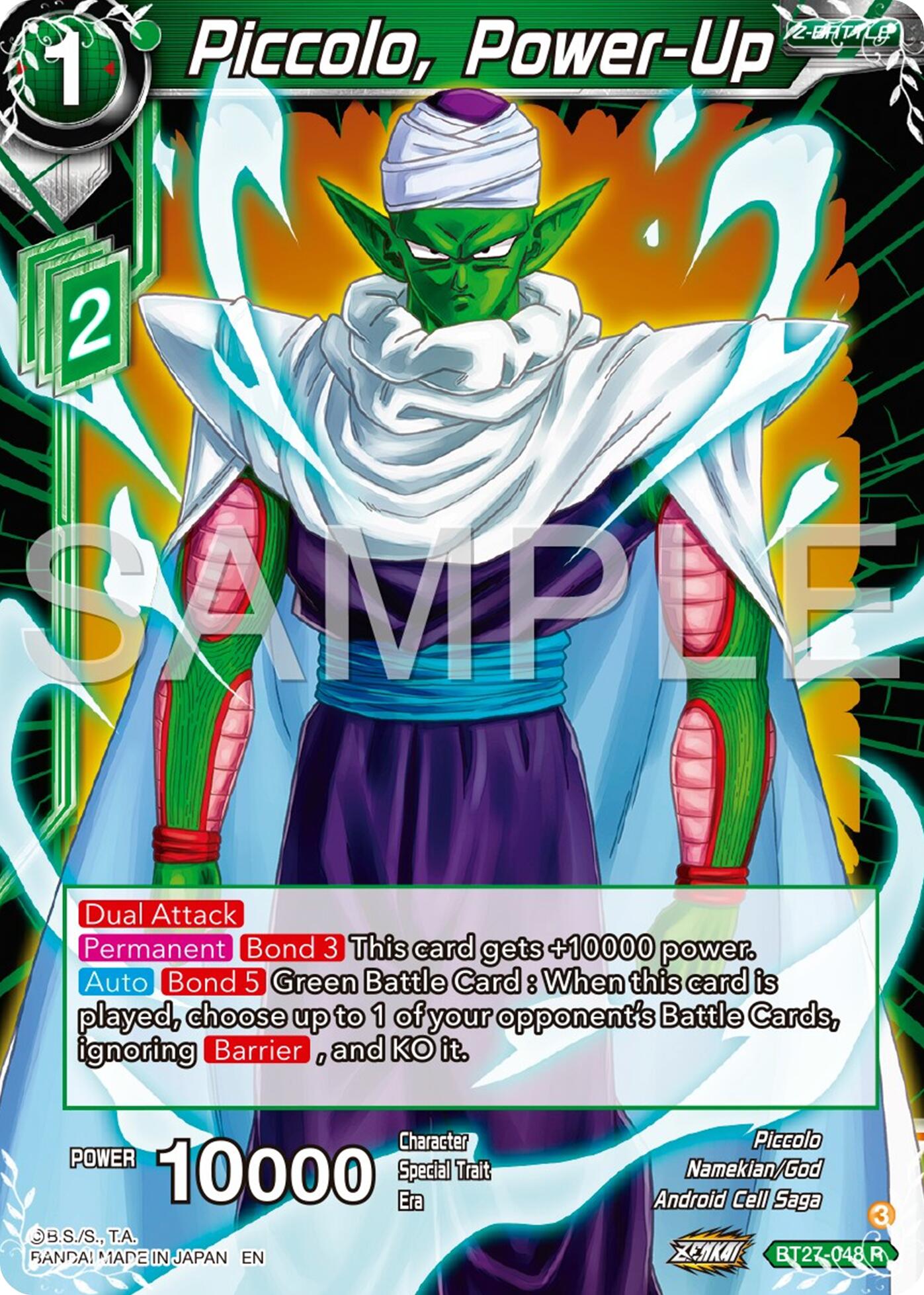 Piccolo, Power-Up (BT27-048) [History of Z] | Fandemonia Ltd