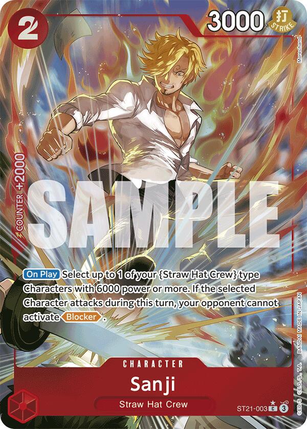 Sanji (Parallel) [Starter Deck EX: Gear 5] | Fandemonia Ltd