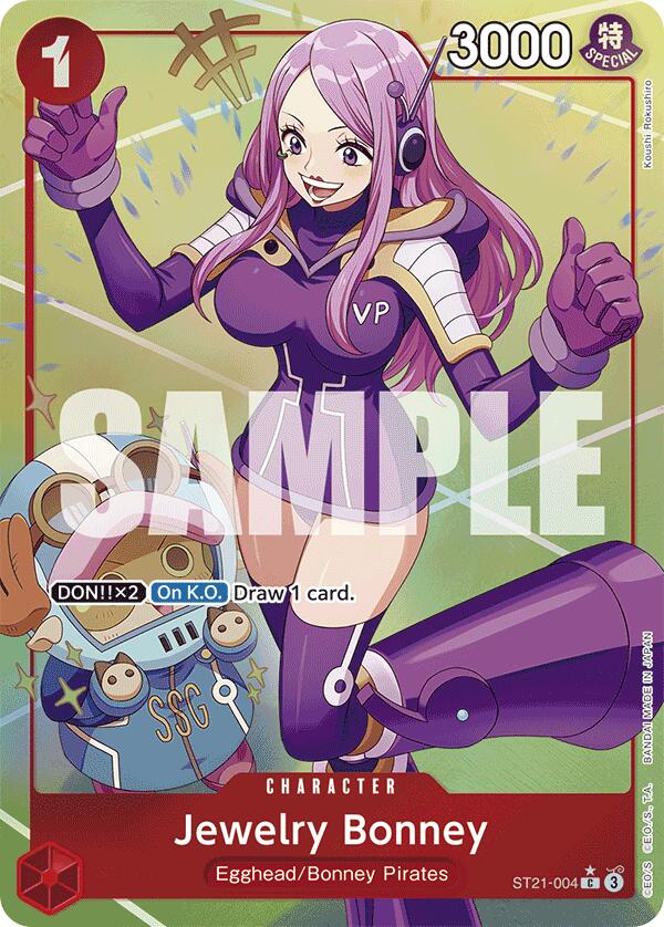 Jewelry Bonney (Parallel) [Starter Deck EX: Gear 5] | Fandemonia Ltd