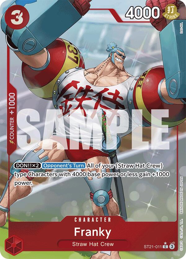 Franky (Parallel) [Starter Deck EX: Gear 5] | Fandemonia Ltd