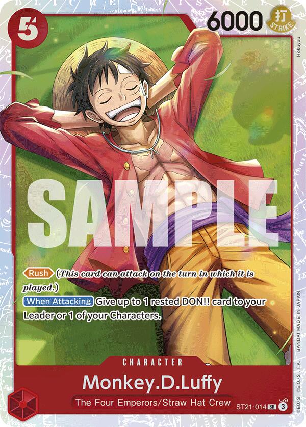 Monkey.D.Luffy [Starter Deck EX: Gear 5] | Fandemonia Ltd