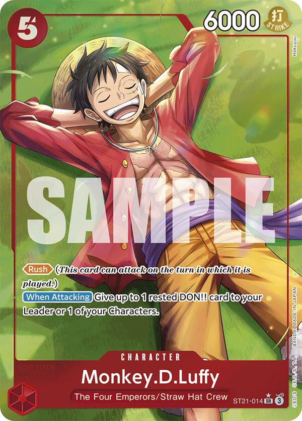 Monkey.D.Luffy (Parallel) [Starter Deck EX: Gear 5] | Fandemonia Ltd