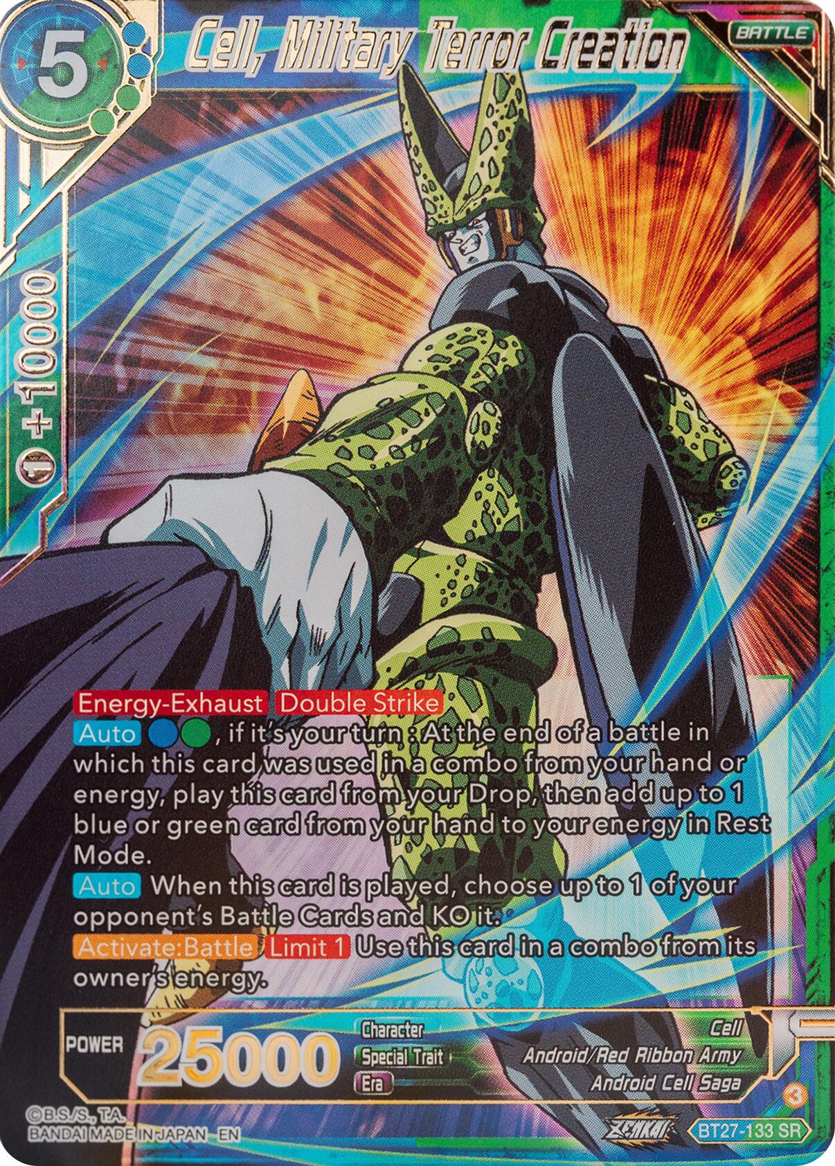 Cell, Military Terror Creation (BT27-133) [History of Z] | Fandemonia Ltd