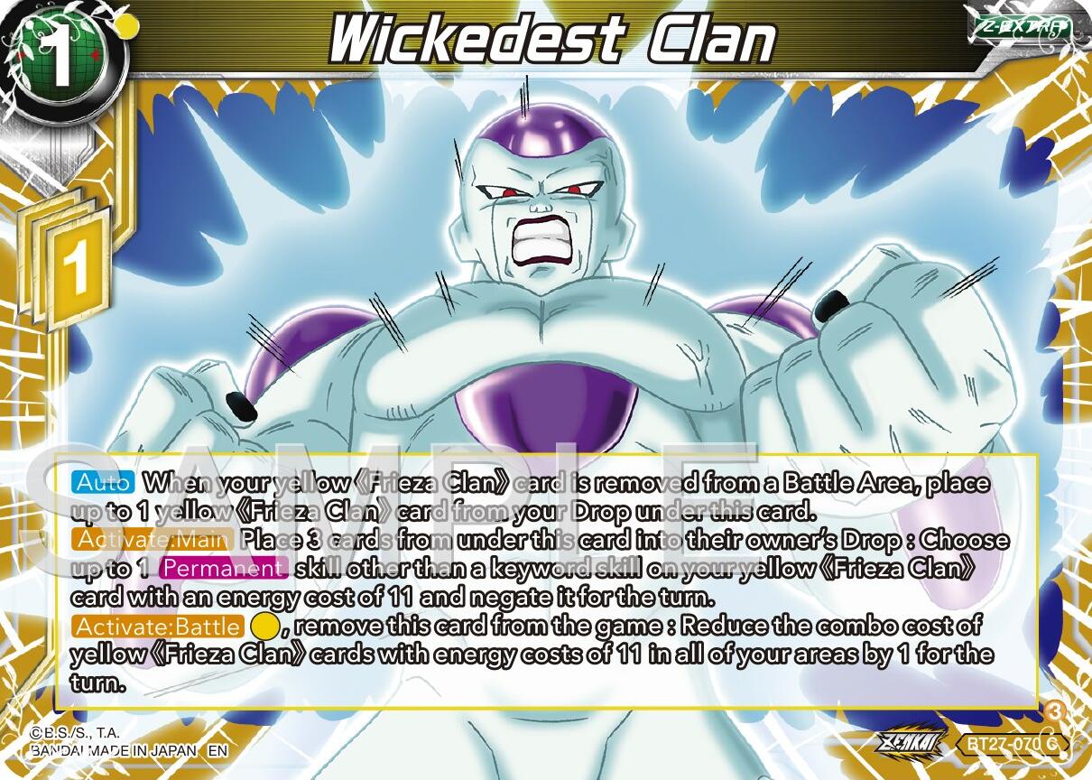 Wickedest Clan (BT27-070) [History of Z] | Fandemonia Ltd