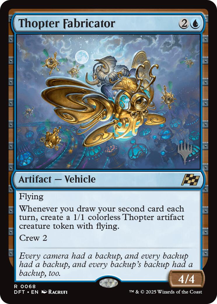 Thopter Fabricator [Aetherdrift Promos] | Fandemonia Ltd