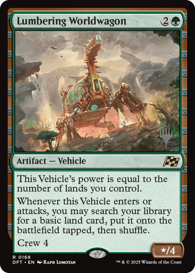 Lumbering Worldwagon [Aetherdrift Promos] | Fandemonia Ltd