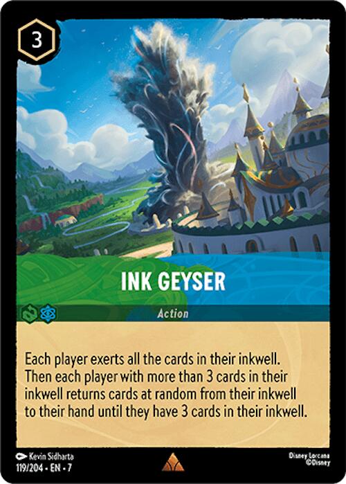 Ink Geyser (119/204) [Archazia's Island] | Fandemonia Ltd