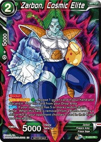 Zarbon, Cosmic Elite (Gold Stamped) (P-223) [Tournament Promotion Cards] | Fandemonia Ltd