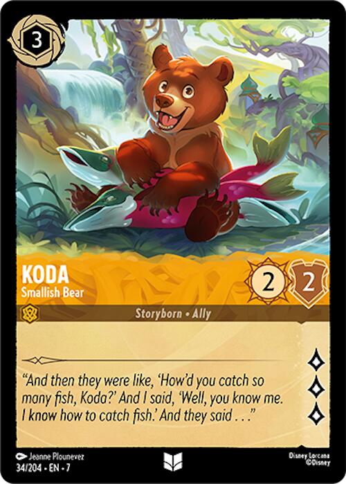 Koda - Smallish Bear (34/304) [Archazia's Island] | Fandemonia Ltd