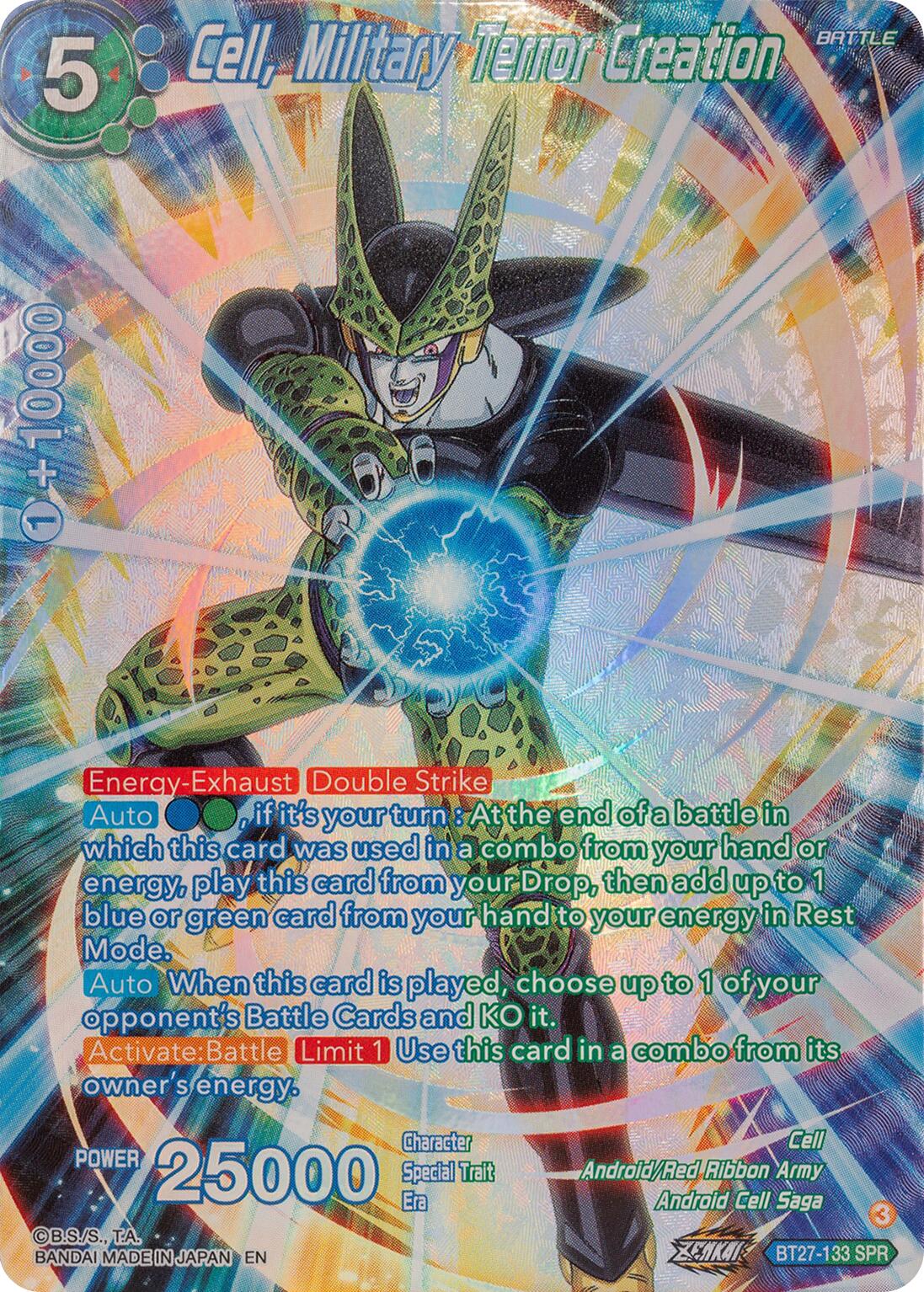 Cell, Military Terror Creation (SPR) (BT27-133) [History of Z] | Fandemonia Ltd