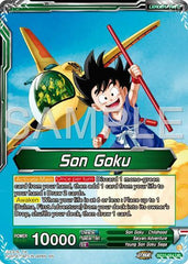 Son Goku // Son Goku & Bulma, First Encounter (SLR) (BT27-044) [History of Z] | Fandemonia Ltd