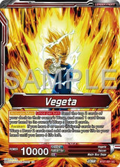 Vegeta // SSB Vegeta, Saiyan Pride (SLR) (BT27-001) [History of Z] | Fandemonia Ltd