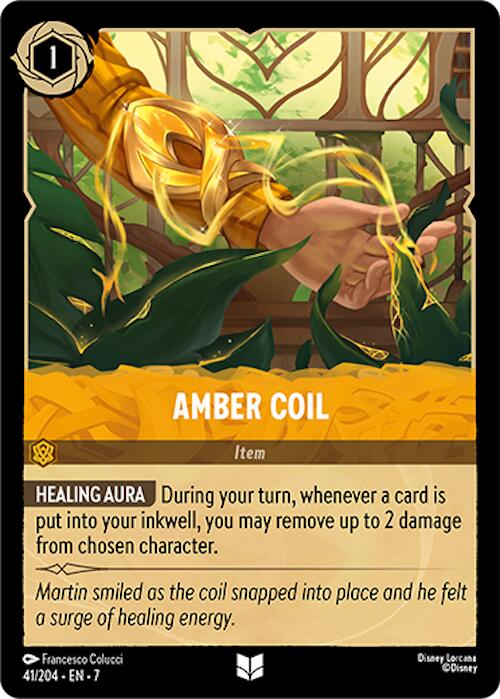 Amber Coil (41/204) [Archazia's Island] | Fandemonia Ltd