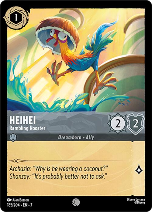 Heihei - Rambling Rooster (185/204) [Archazia's Island] | Fandemonia Ltd