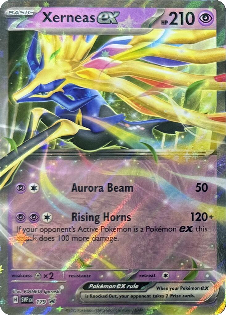 Xerneas ex (179) [Scarlet & Violet: Black Star Promos] | Fandemonia Ltd