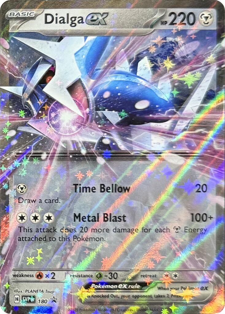 Dialga ex (180) [Scarlet & Violet: Black Star Promos] | Fandemonia Ltd