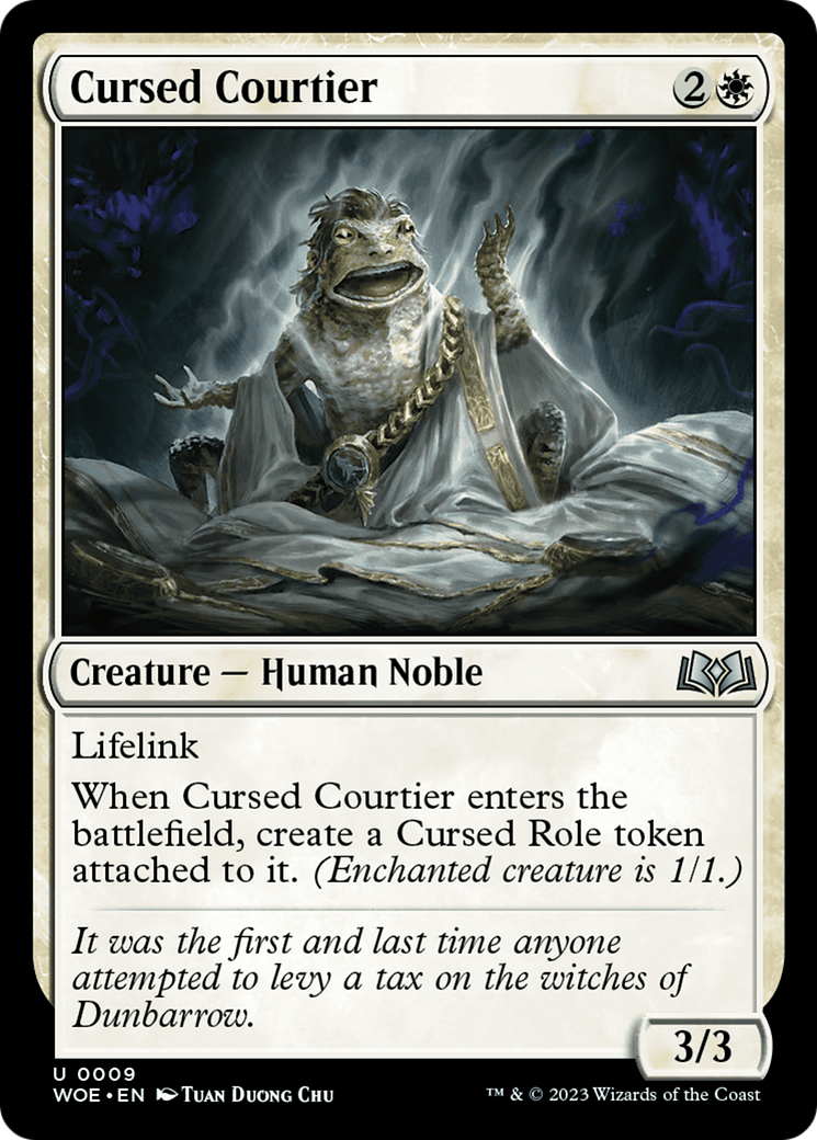 Cursed Courtier [Wilds of Eldraine] | Fandemonia Ltd