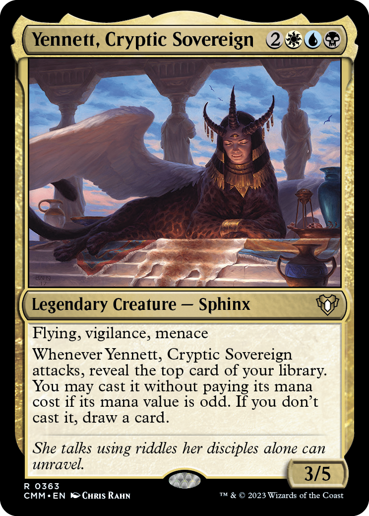 Yennett, Cryptic Sovereign [Commander Masters] | Fandemonia Ltd