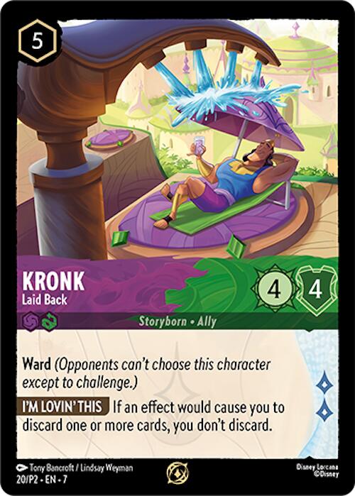 Kronk - Laid Back (20) [Promo Cards] | Fandemonia Ltd