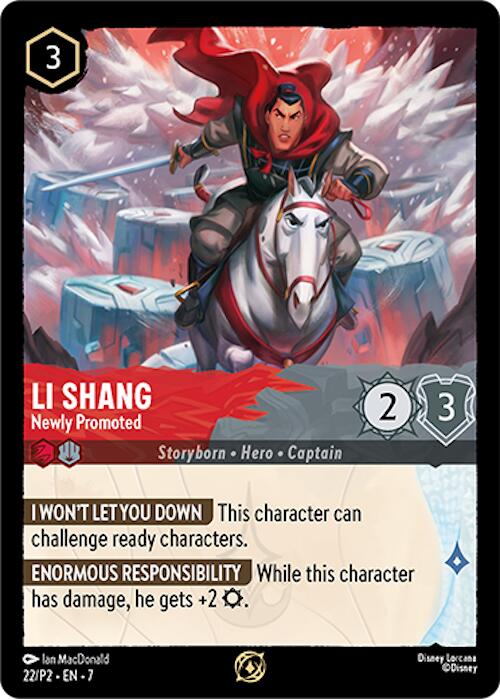 Li Shang - Newly Promoted (22) [Promo Cards] | Fandemonia Ltd