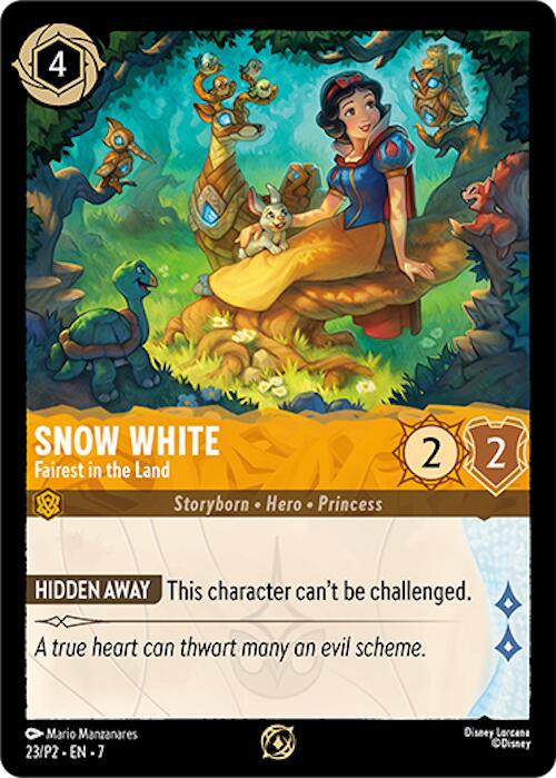 Snow White - Fairest in the Land (23) [Promo Cards] | Fandemonia Ltd