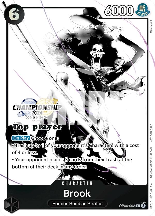 Brook (Championship 2024 Top Player Pack Vol. 2) [One Piece Promotion Cards] | Fandemonia Ltd