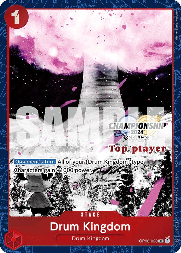 Drum Kingdom (Championship 2024 Top Player Pack Vol. 2) [One Piece Promotion Cards] | Fandemonia Ltd