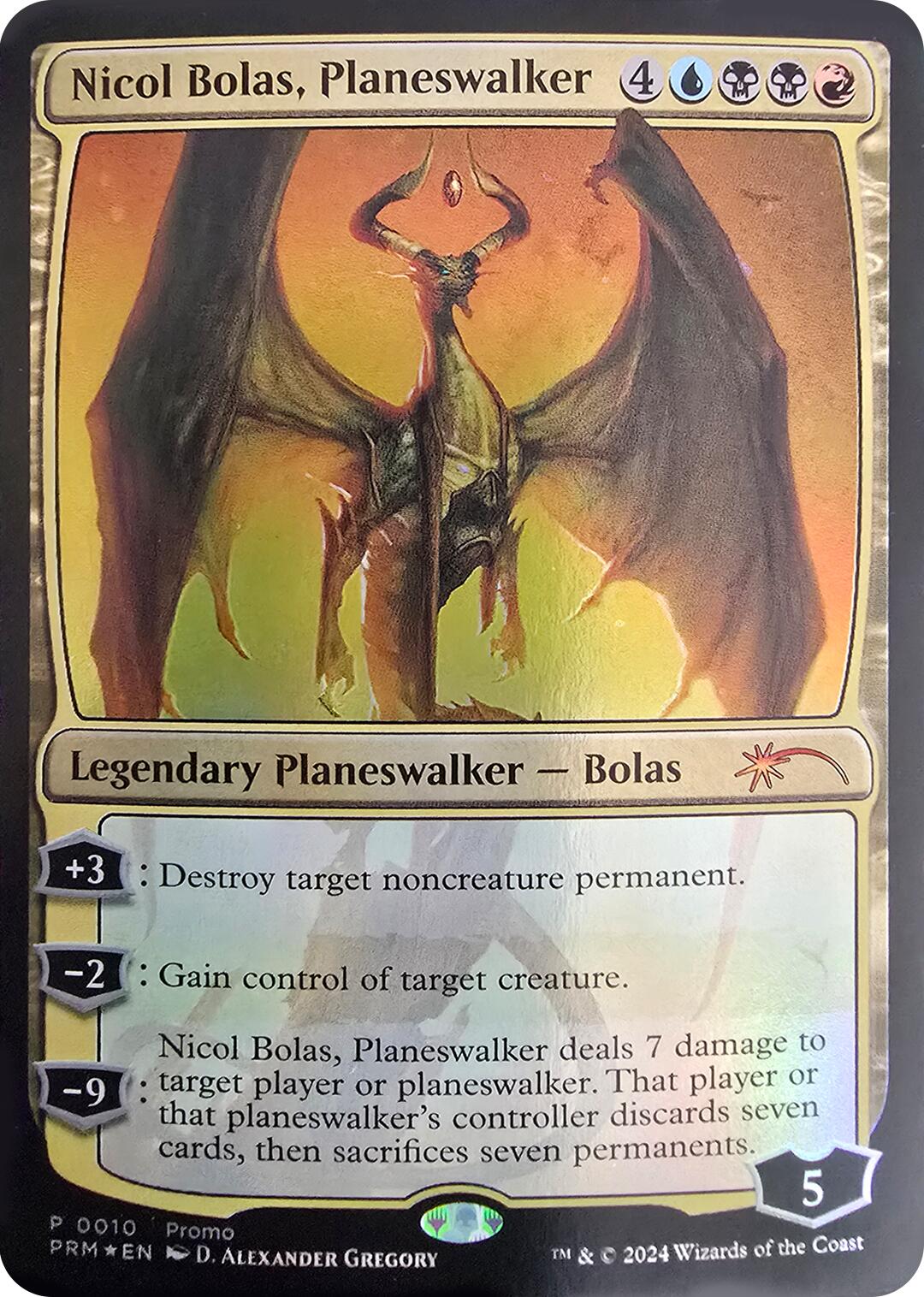 Nicol Bolas, Planeswalker [Media Promos] | Fandemonia Ltd