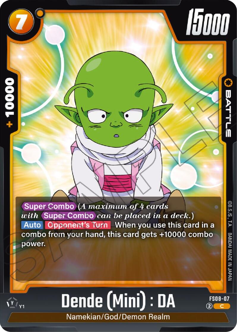 Dende (Mini) : DA [Starter Deck: Vegeta (Mini) Super] | Fandemonia Ltd