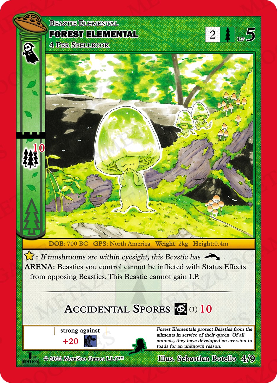 Forest Elemental [Cryptid Nation: UFO First Edition Tribal Theme Decks] | Fandemonia Ltd