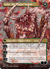 Grist, Voracious Larva // Grist, the Plague Swarm (Borderless) [Modern Horizons 3] | Fandemonia Ltd