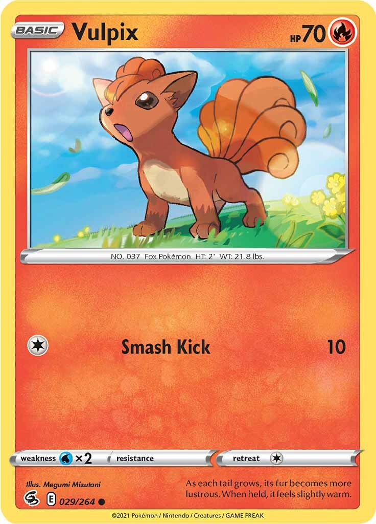 Vulpix (029/264) [Sword & Shield: Fusion Strike] | Fandemonia Ltd