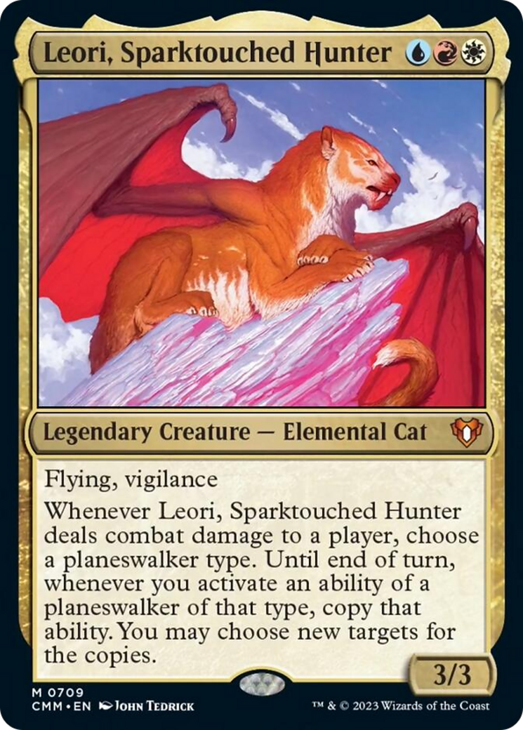 Leori, Sparktouched Hunter [Commander Masters] | Fandemonia Ltd