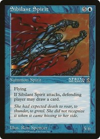 Sibilant Spirit (Oversized) [Oversize Cards] | Fandemonia Ltd