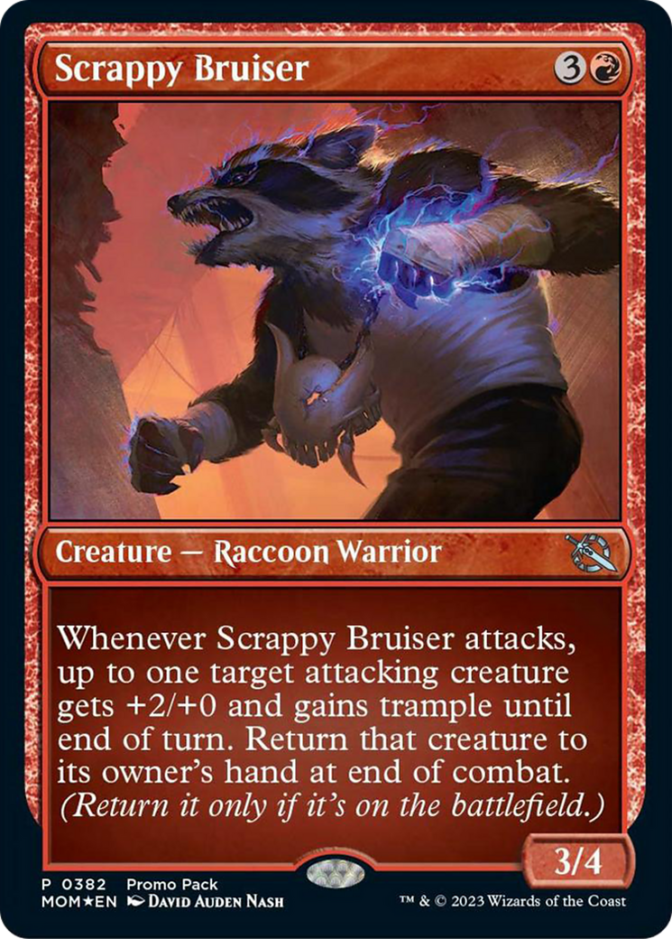 Scrappy Bruiser (Promo Pack) [March of the Machine Promos] | Fandemonia Ltd