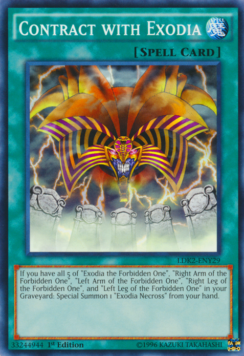 Contract with Exodia [LDK2-ENY29] Common | Fandemonia Ltd