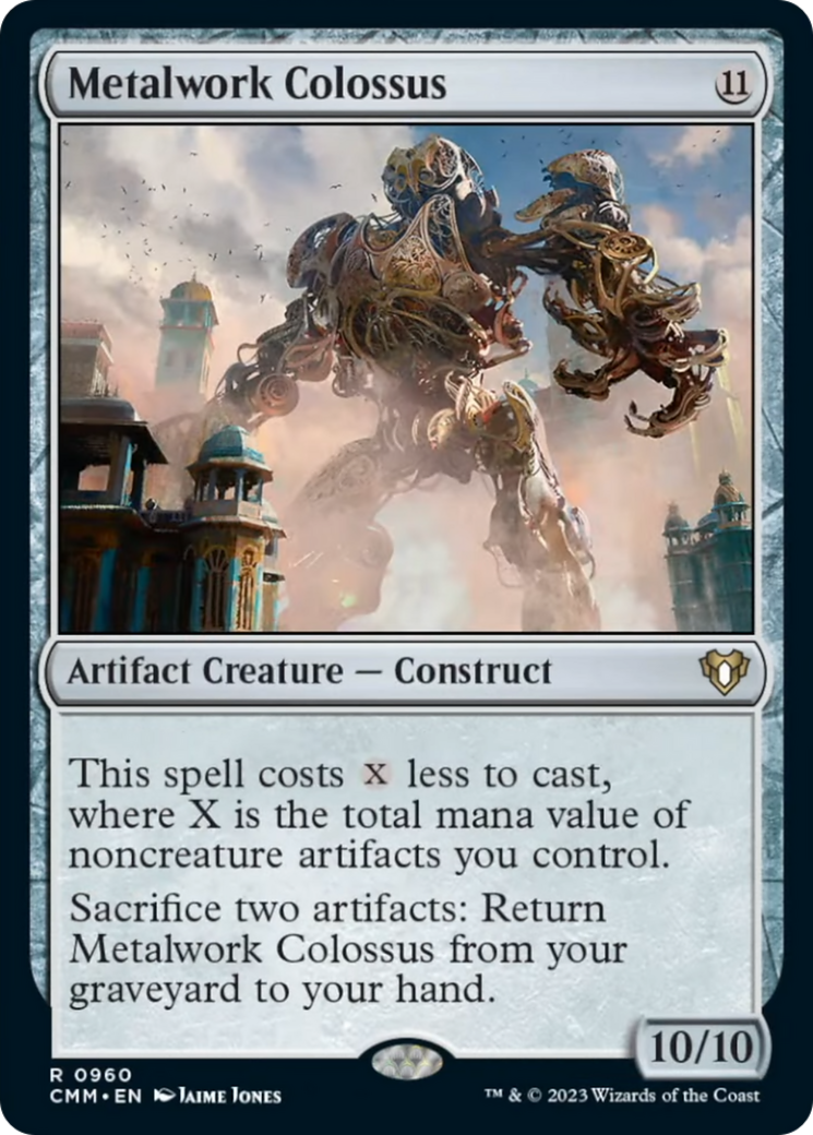 Metalwork Colossus [Commander Masters] | Fandemonia Ltd