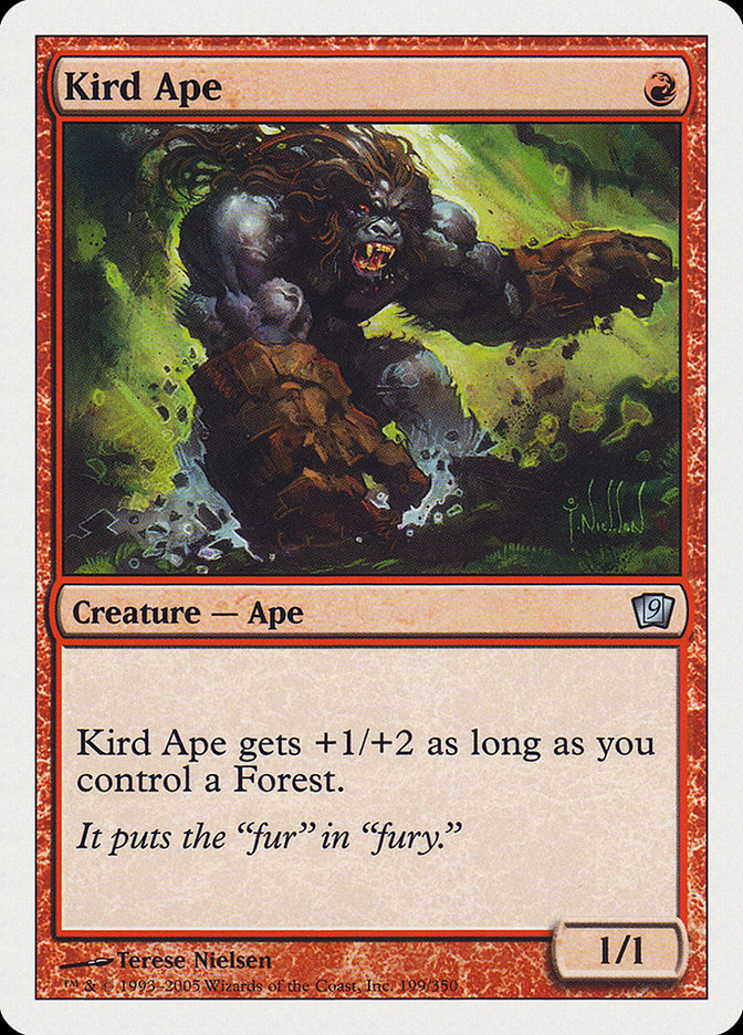 Kird Ape (9th Edition) [Oversize Cards] | Fandemonia Ltd