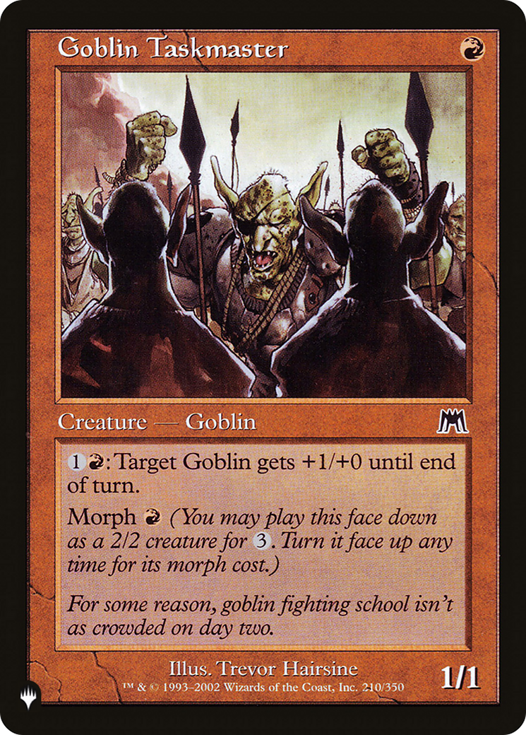 Goblin Taskmaster [The List] | Fandemonia Ltd